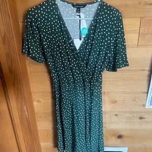 Green Polka Dot Dress